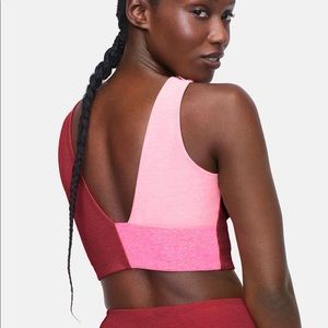 Pink outdoor voices crop top